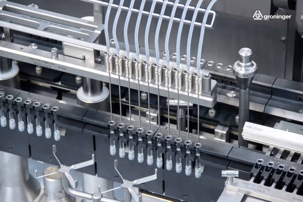 Syringe Filling groninger Line